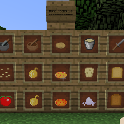 More Foods Mod