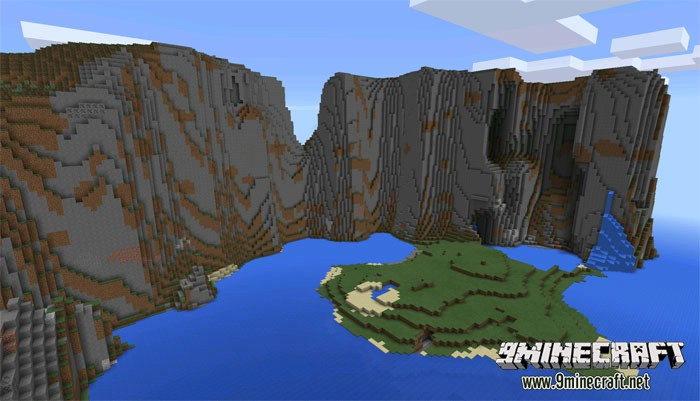 Extreme Mountain Landscape Seed For Mcpe 9minecraft Net