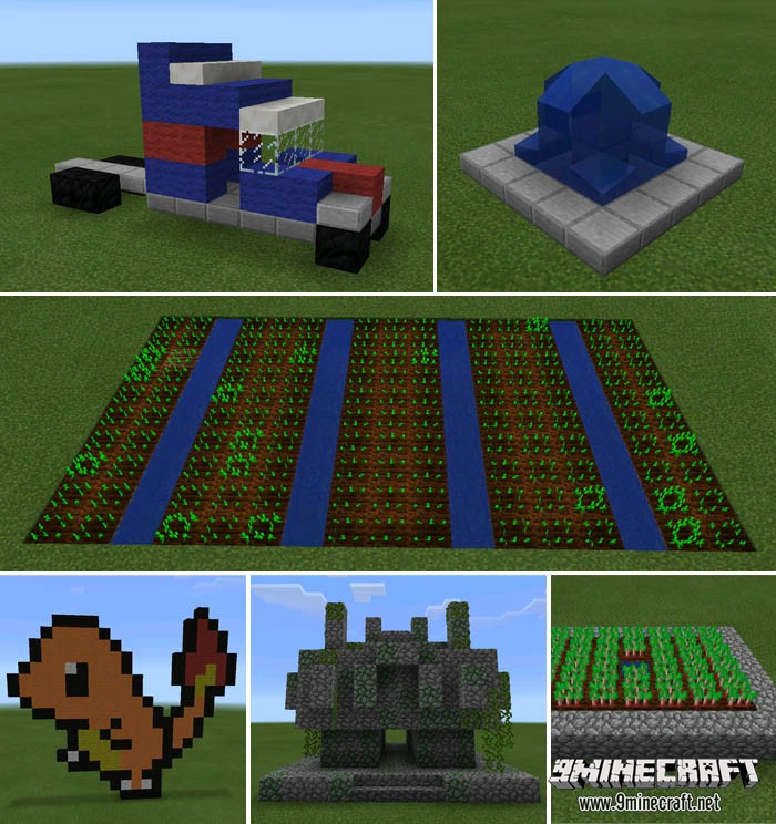 Instant Buildings Mod For Mcpe 9minecraft Net