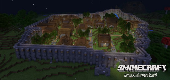 The Heat Village Map For Mcpe 9minecraft Net