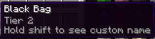 Bagginses Mod 1.10.2, 1.7.10 (Portable Item Storage Solution) 3