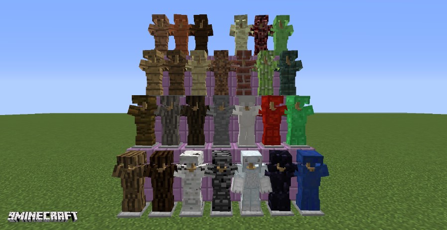 Block Armor Mod - minecraft mods 1.10.2 : Block Armor mod adds