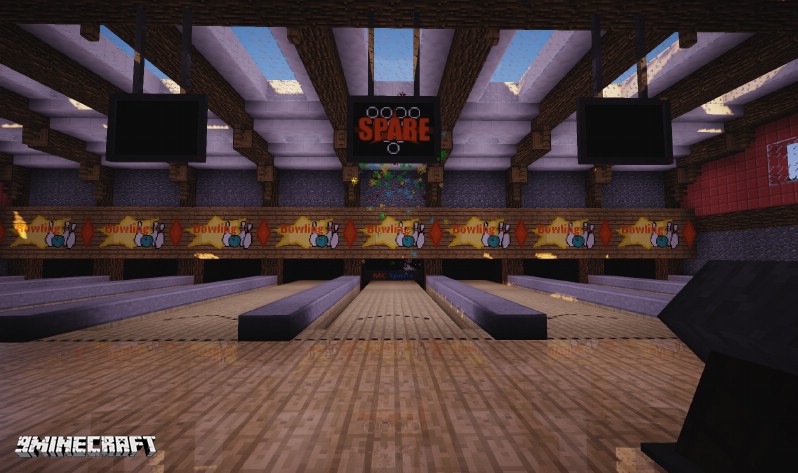 Bowling Minigame Map