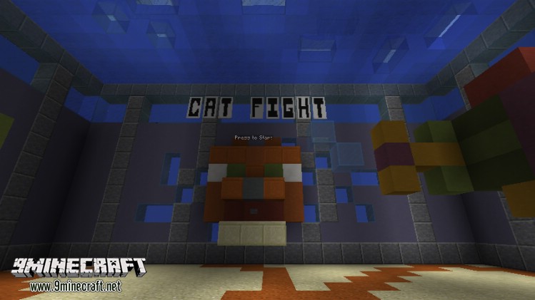 Cat Fight Map for Minecraft 1.10.2 2