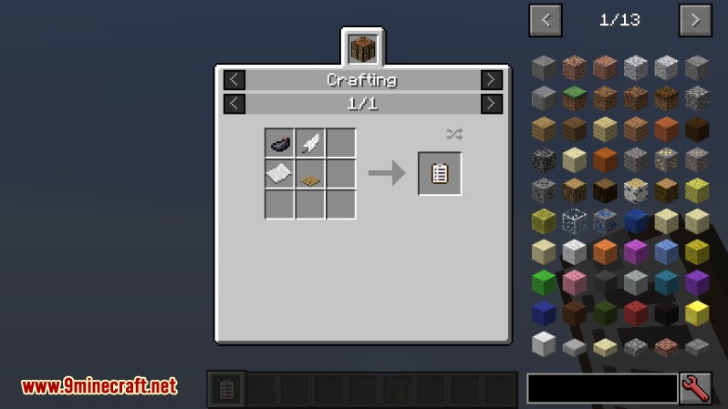 Clipboard Mod 1.12.2, 1.11.2 (Notes in Minecraft) 6