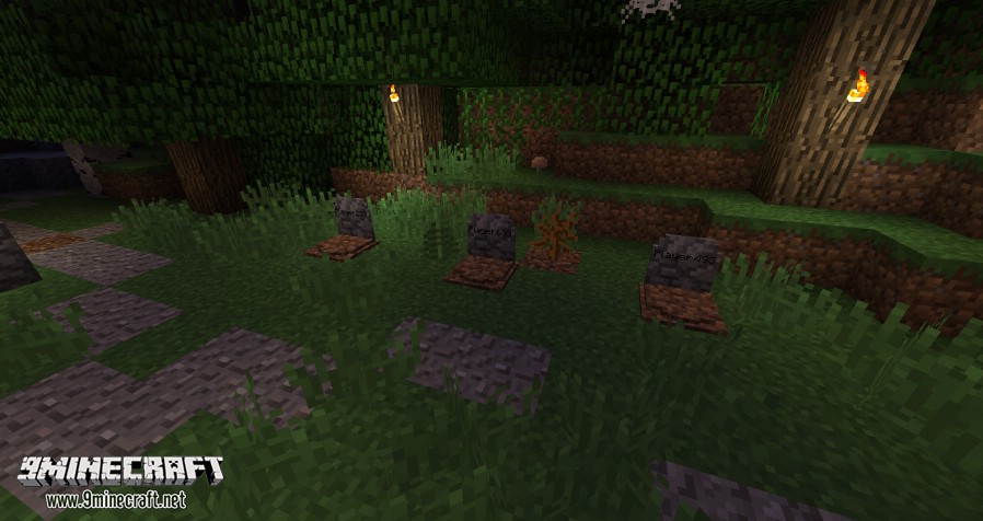 Euhdawsons's GraveStone Mod (1.20.2, 1.19.4) - Henkelmax's GraveStone 9