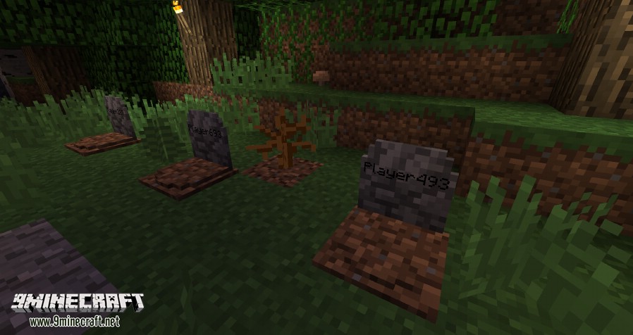 Euhdawsons's GraveStone Mod (1.20.2, 1.19.4) - Henkelmax's GraveStone 10