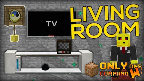 Living Room Furnitures Command Block 1