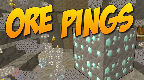 Ore Pings Mod 1.10.2, 1.7.10 1