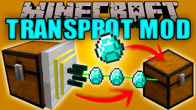 Transprot Mod 1.12.2, 1.11.2 (Transport Items) 1