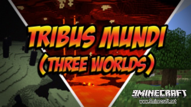 Tribus Mundi Three Worlds Map 1.10.2 1