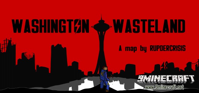 Washington Wasteland Map 1.8.9 1
