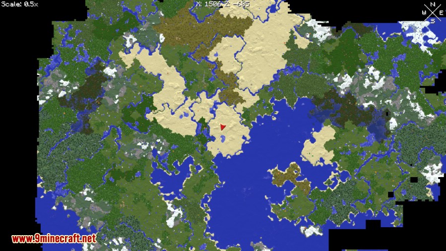 Xaero S World Map Mod 1 19 2 1 18 2 Trace Your Footsteps 9minecraft Net